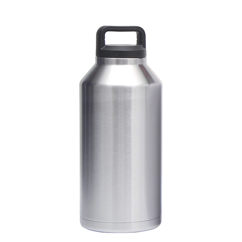 Half Gallon Stainless Steel Insulated Water Bottle, custom water bottle with logo imprint 8
