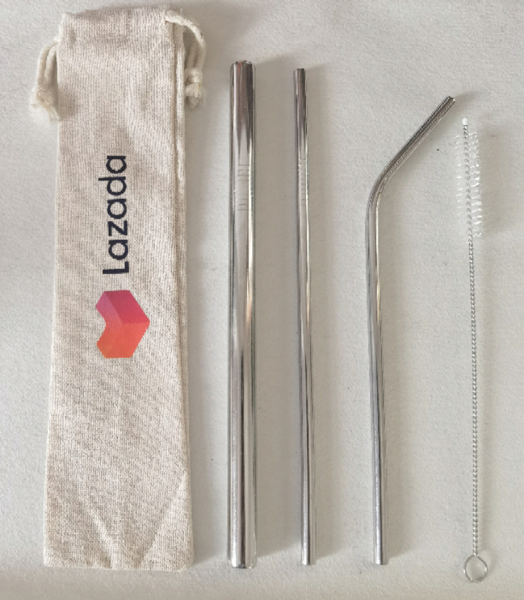 4-In-1 Stainless Drinking Steel Straw Kit 2