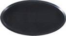 Black Oval Name Badge Frame 2