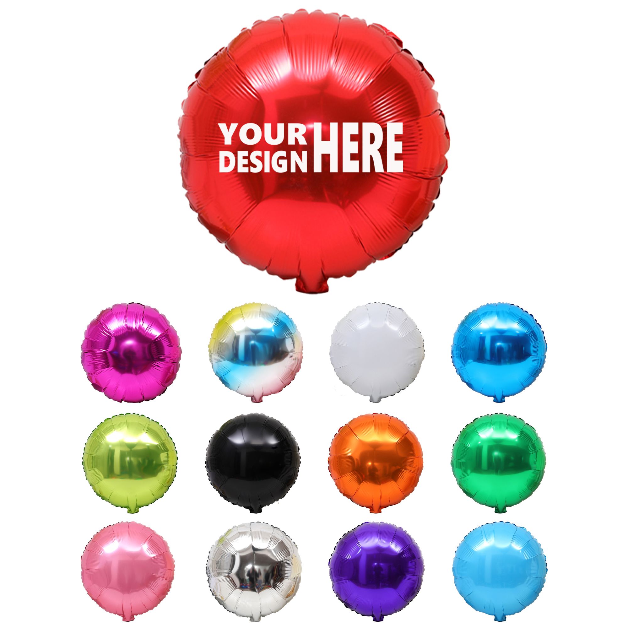 18 inch Aluminum Foil Balloon for Holiday Decorations 2