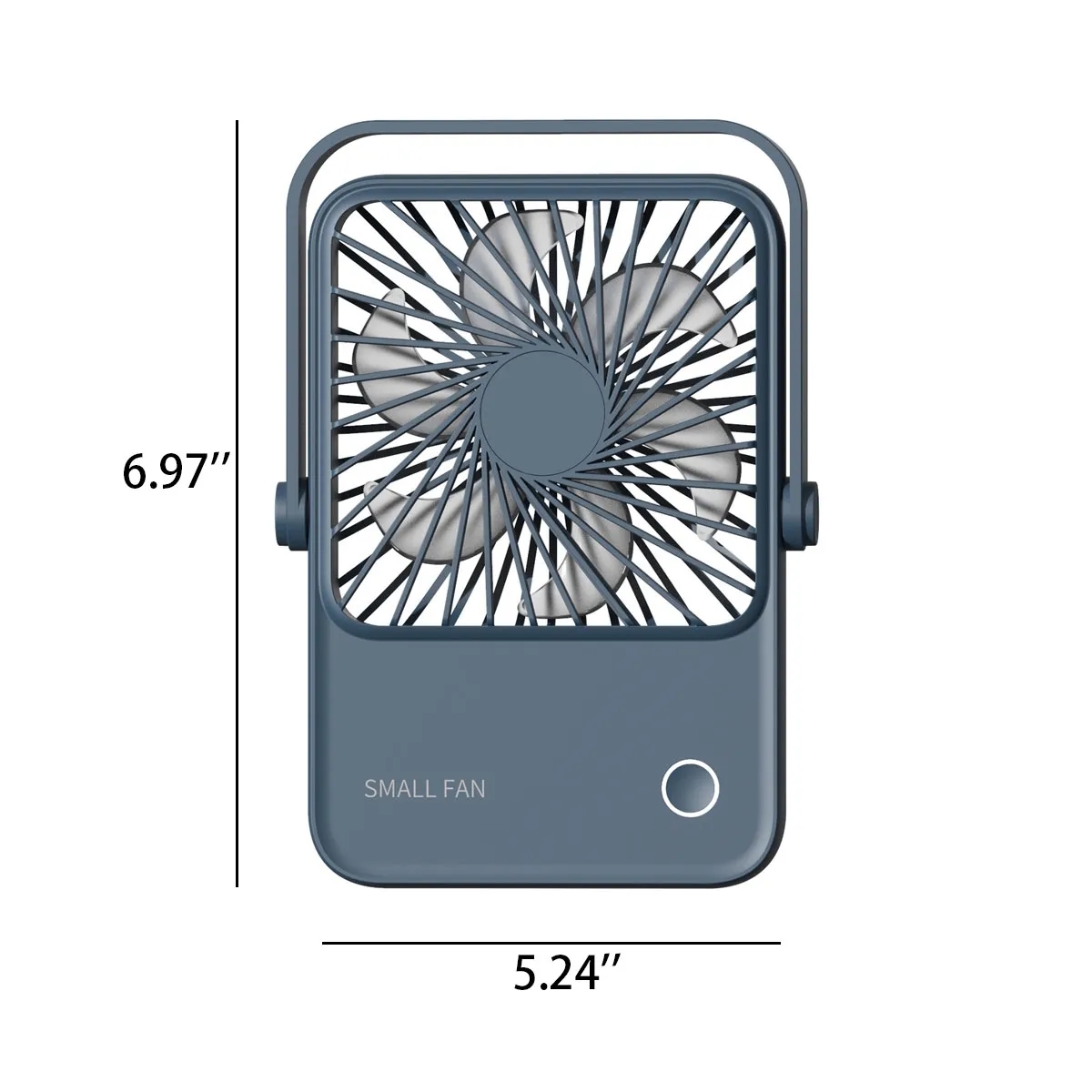 1200mA Folding Wall-Mounted USB Portable Multifunction Fan 6