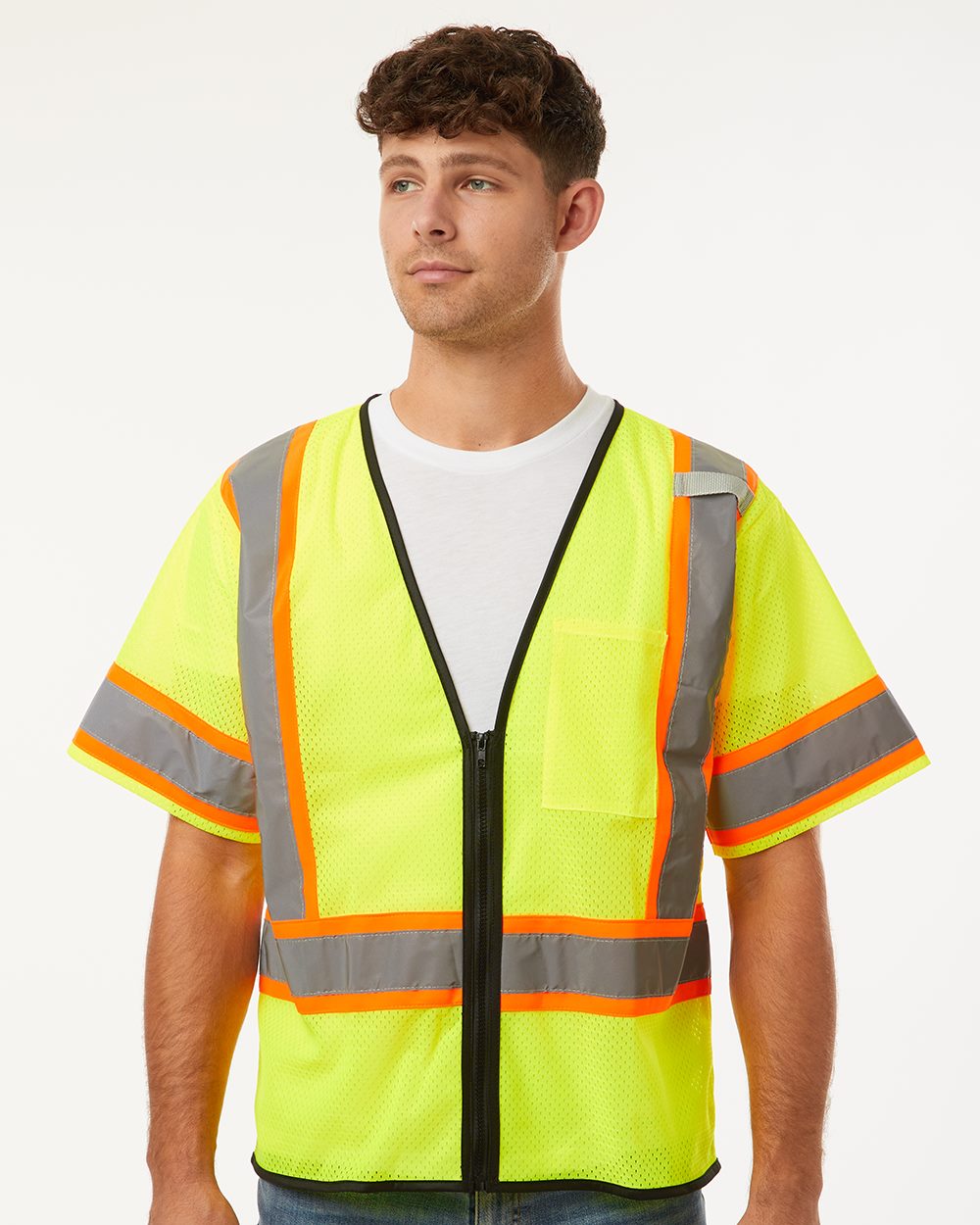 Class 3 Mesh Zippered Vest