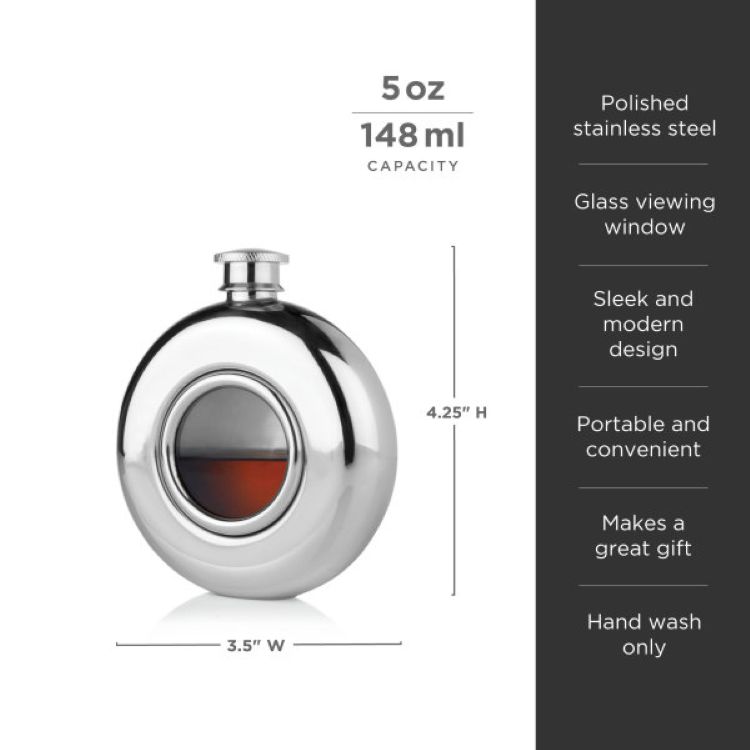 Viski® Scope Flask 3