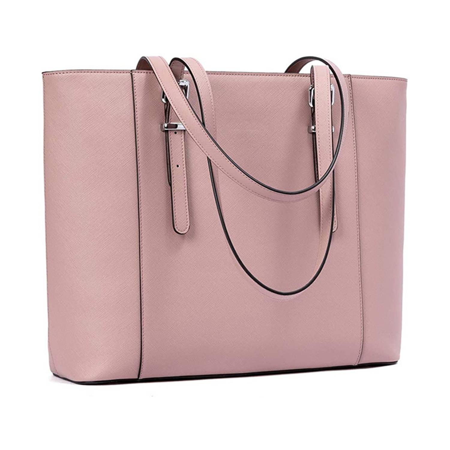 Women Briefcase Laptop Vintage Genuine Leather Handbags 5