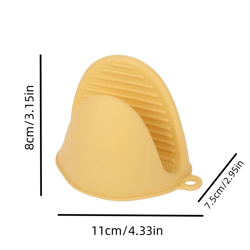 Wholesale Silicone Heatproof Oven Mitts Set 9