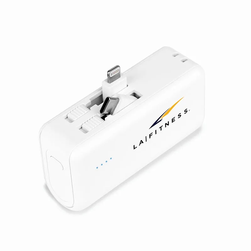 4500mAh Dual Connector Capsule Power Bank with Stand 1