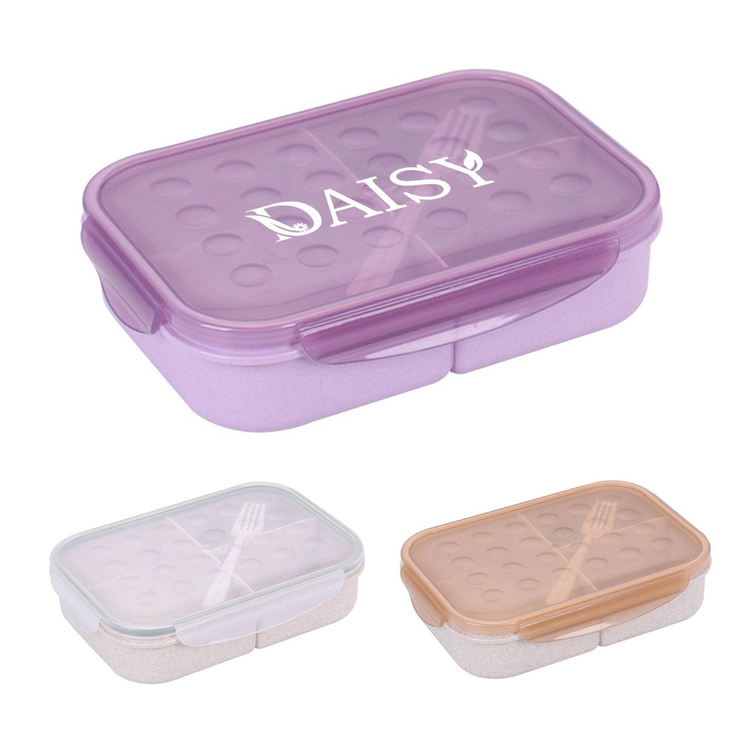 Natural Wheat Fiber Lunch Box 7