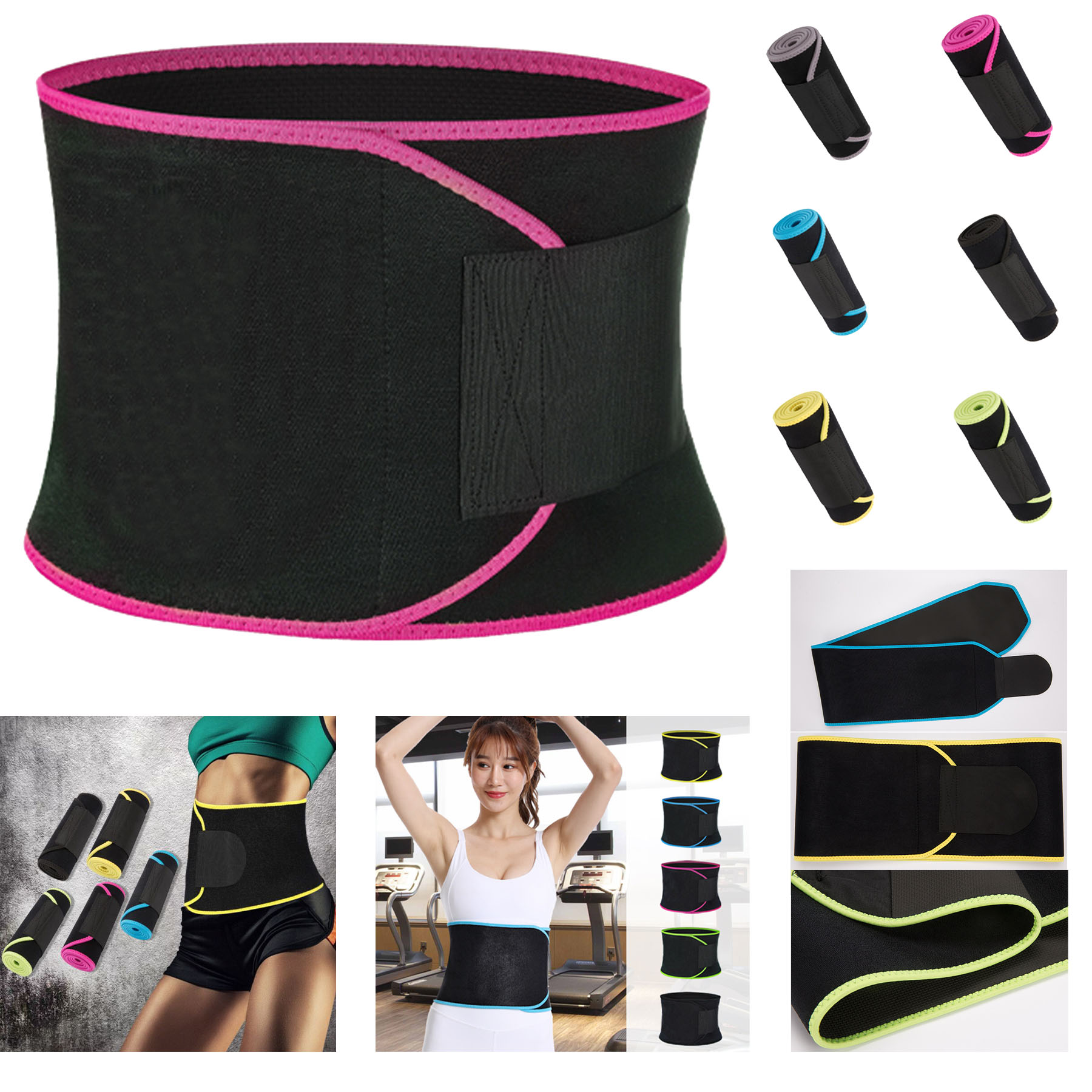 Adjustable Neoprene Waist Belt For Men And Women