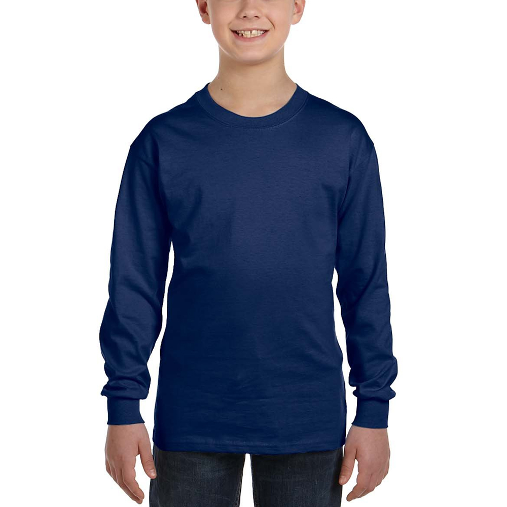 Gildan Heavy Cotton Youth Long Sleeve T-Shirt 21