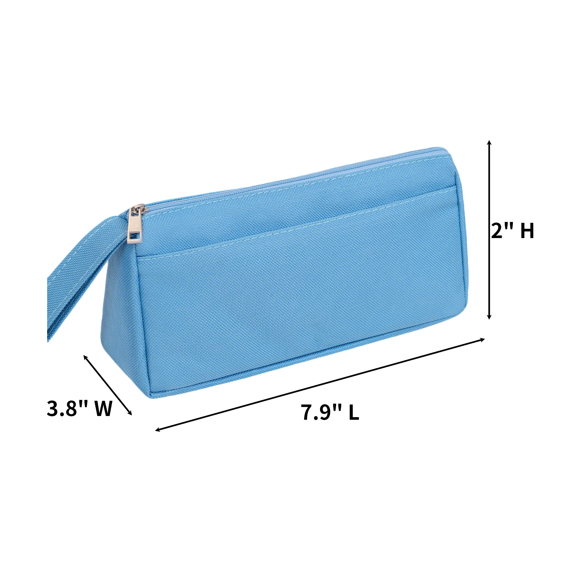 Oxford Fabric Zip Pencil Case 7.9 x 3.8 x 2" 4