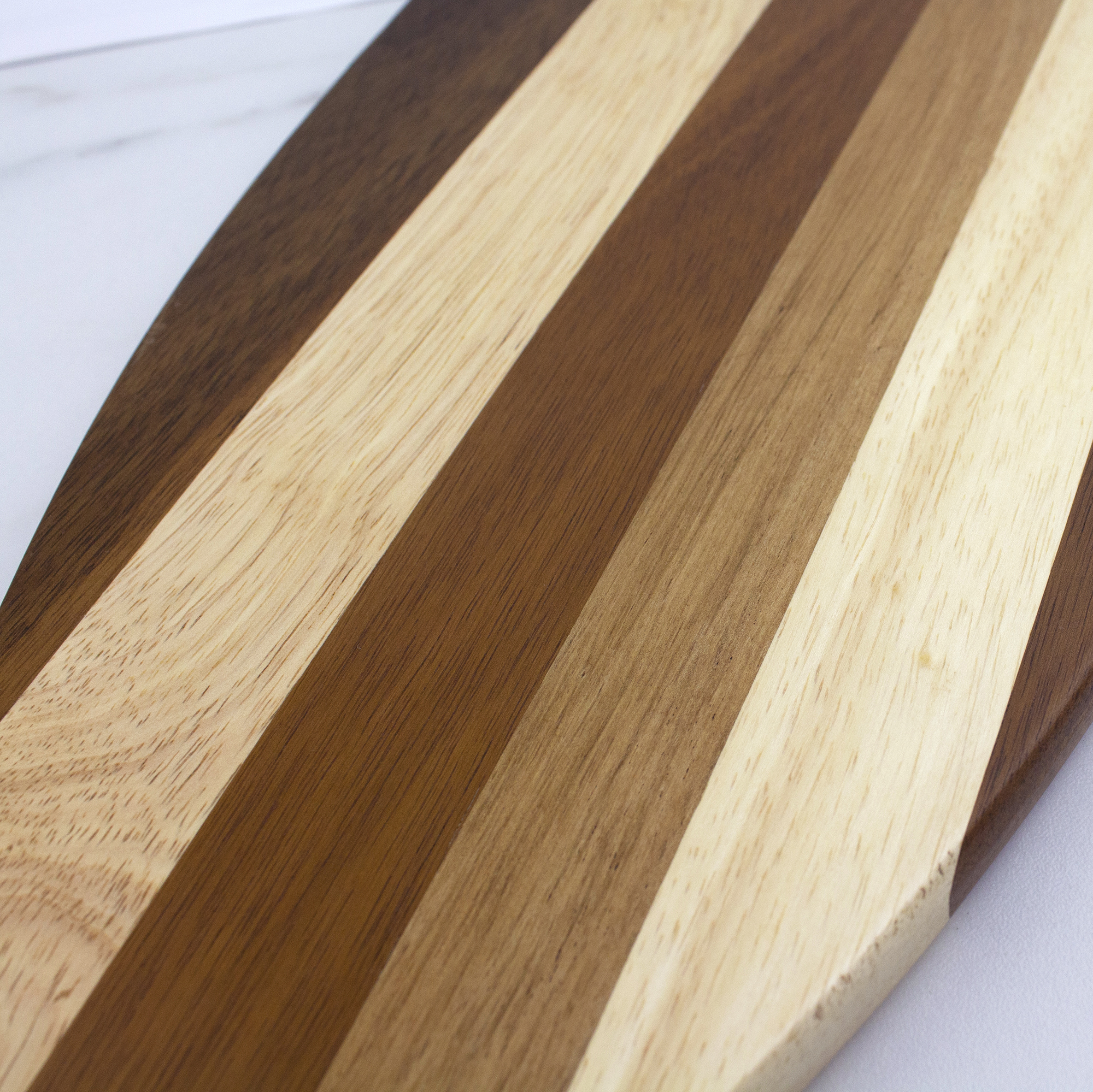 Rock & Branch® Shiplap Series Surfboard Cutting & Serving Board 8
