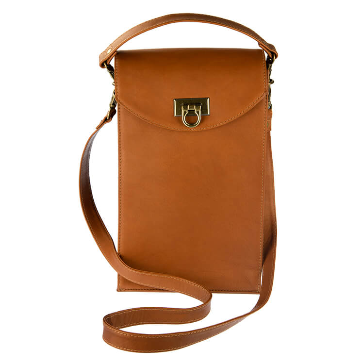 Vivo - Leather 2 Bottle Wine Tote 6