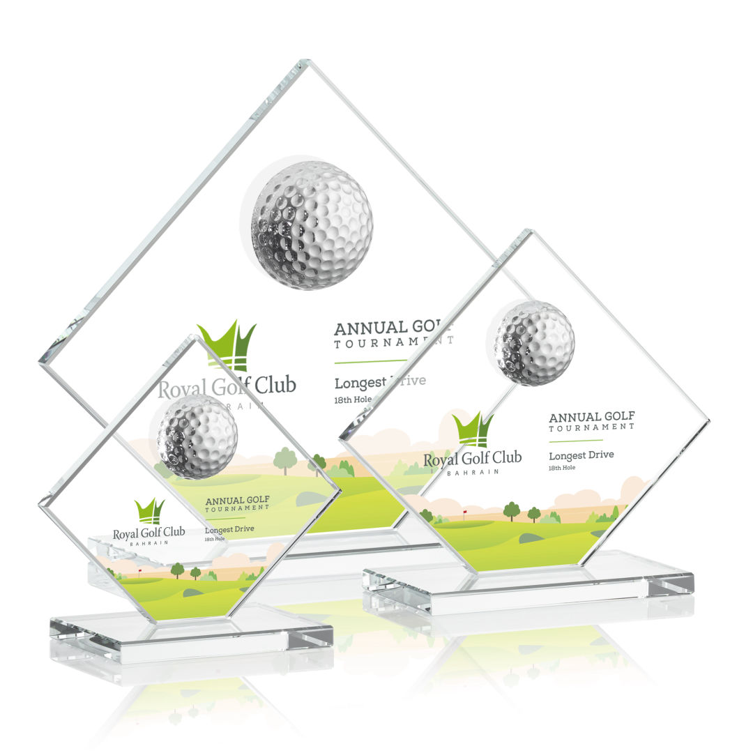 Barrick Golf VividPrint™ Award - Clear