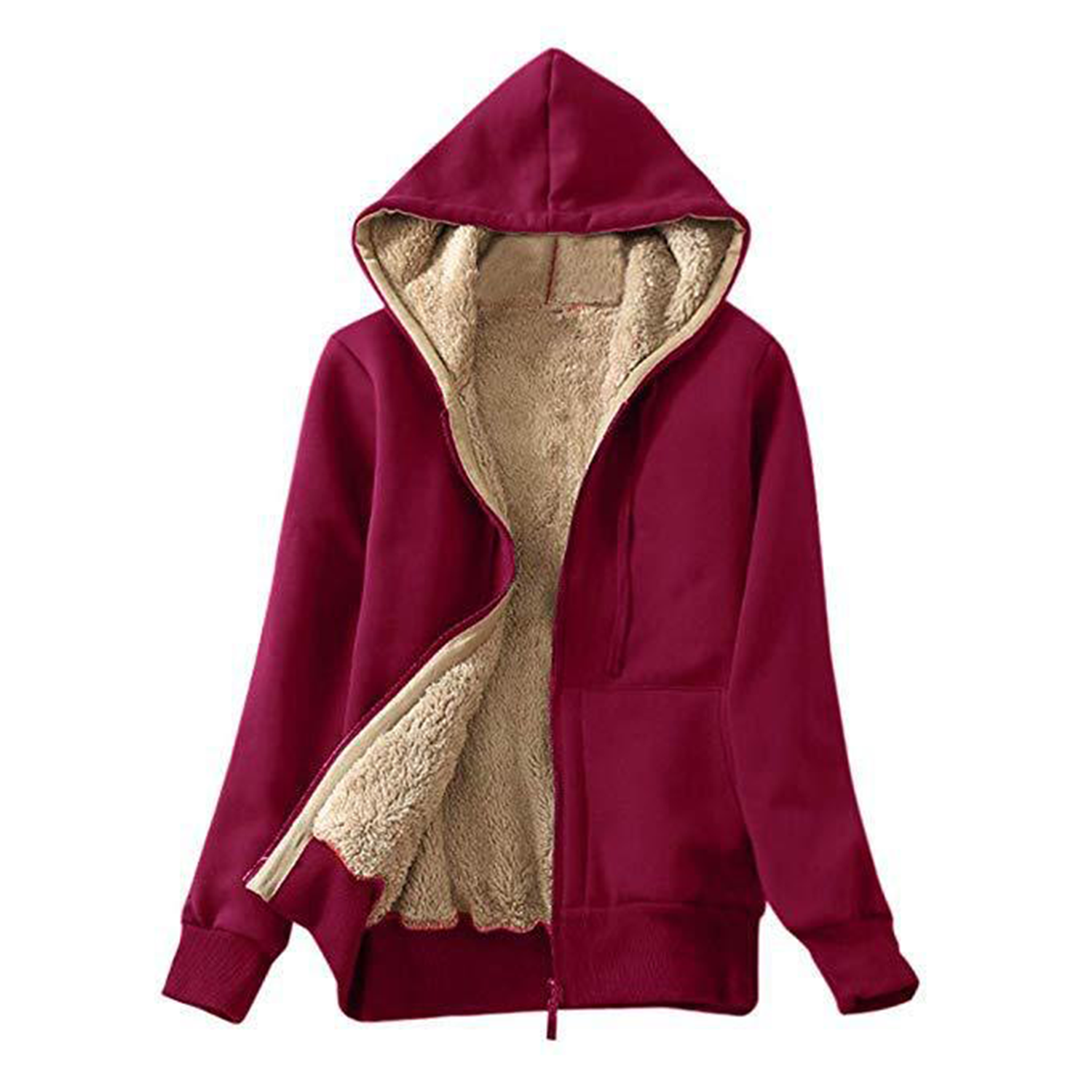 Sherpa-Lined Pullover Hoodie Sweatshirt, custom hoodie or sweatshirt with logo imprint 3