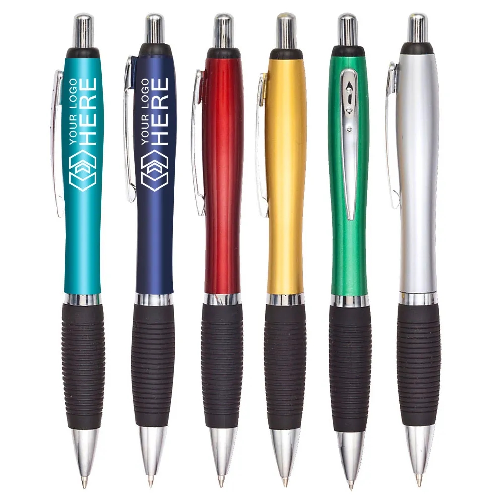 Custom El Gripper Pen With Silver Accent 1