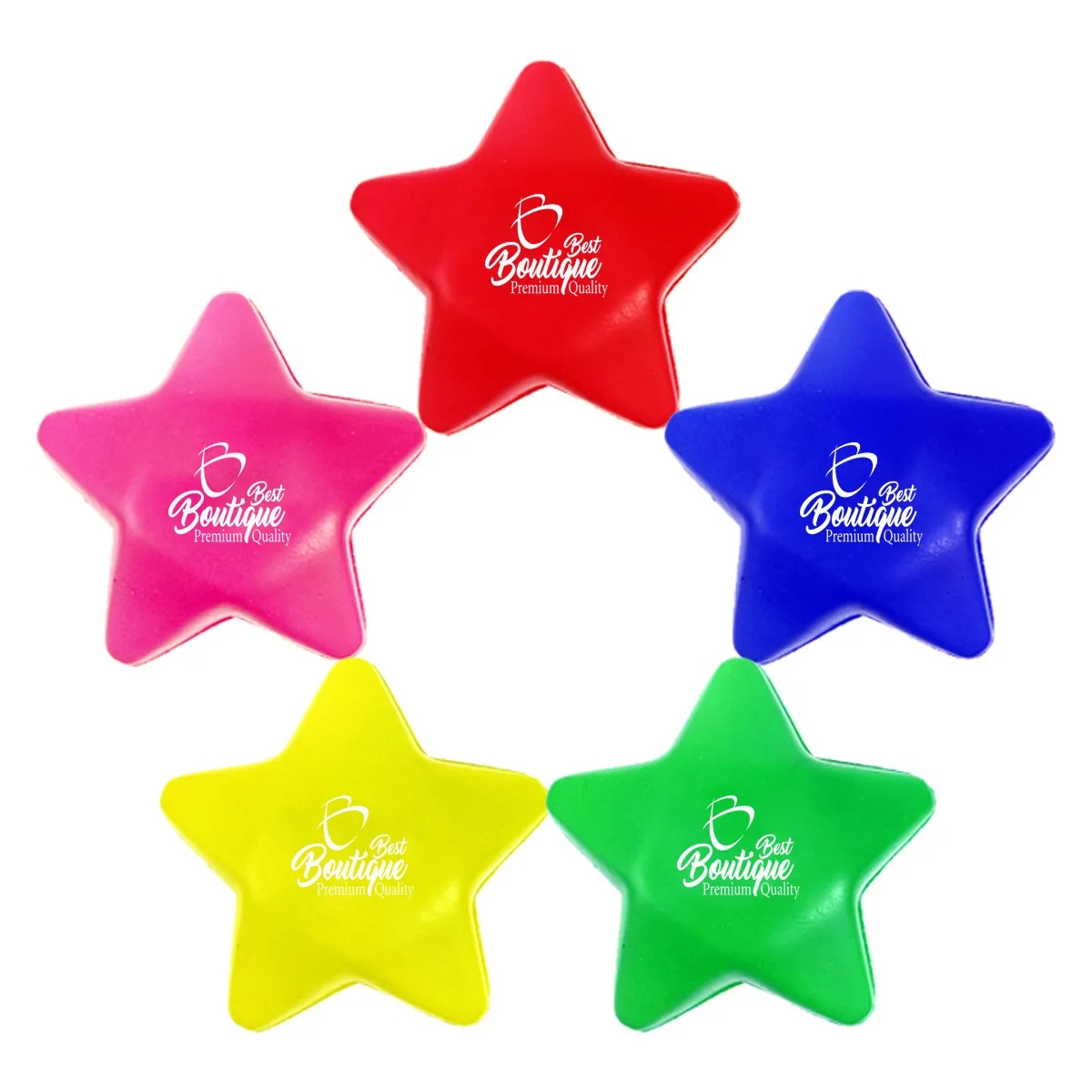Star Shaped Stress Reliever Pu Ball 5