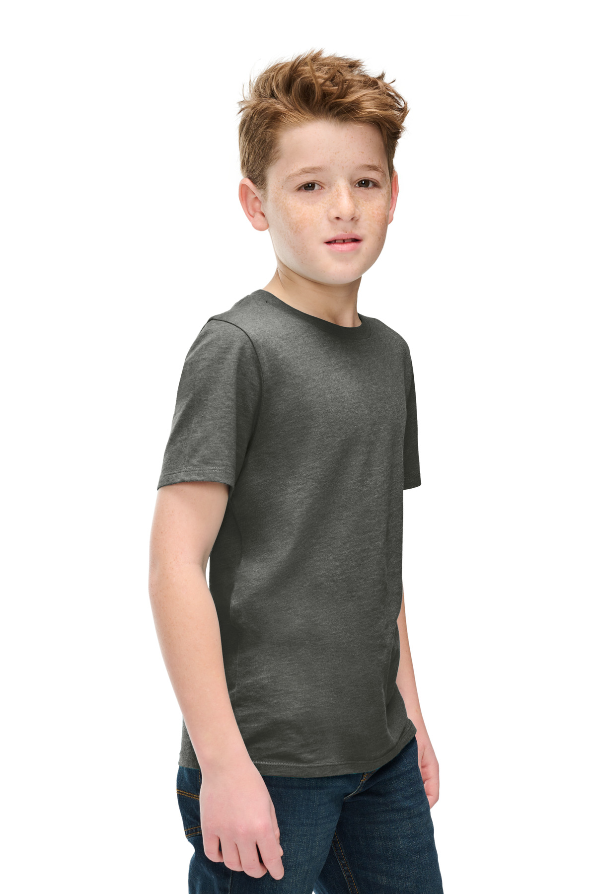 District Youth Perfect Blend CVC Tee DT108Y 39