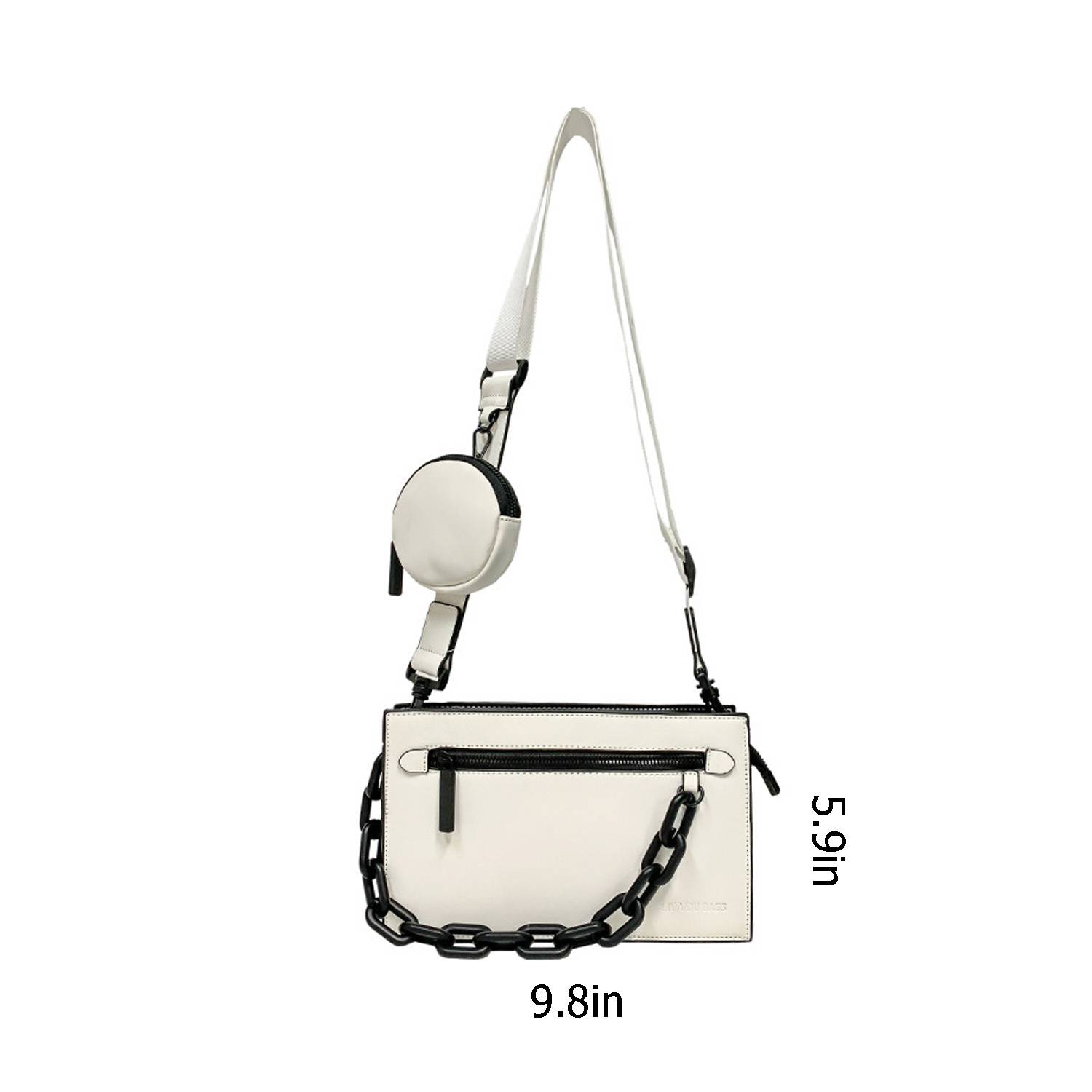 PU Leather Crossbody Shoulder Bag 2
