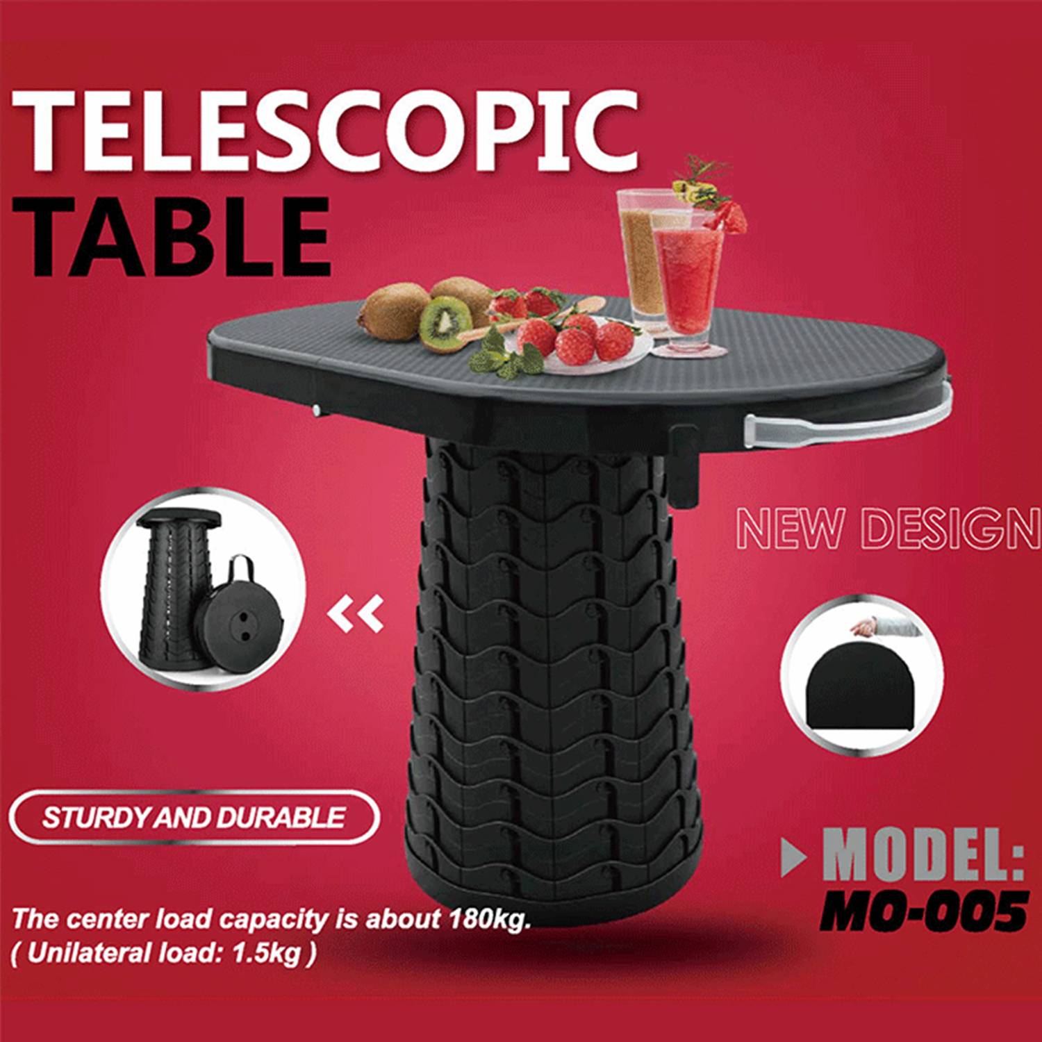 Adjustable outdoor picnic small tables and chairs 2