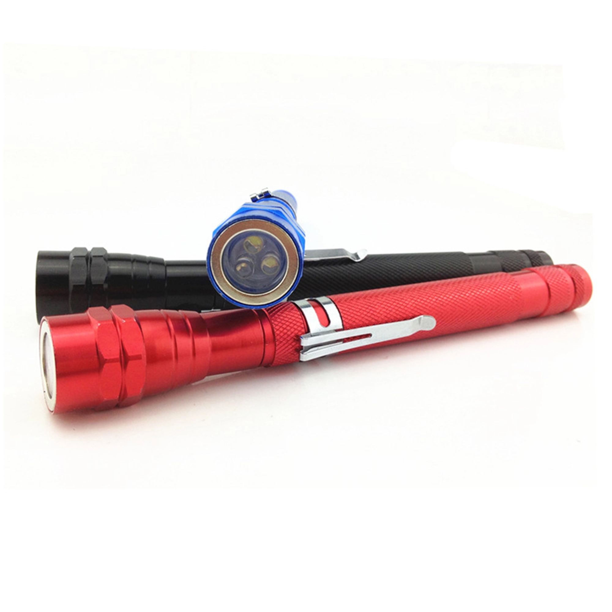 Telescopic Aluminum Flashlight With Magnet 6