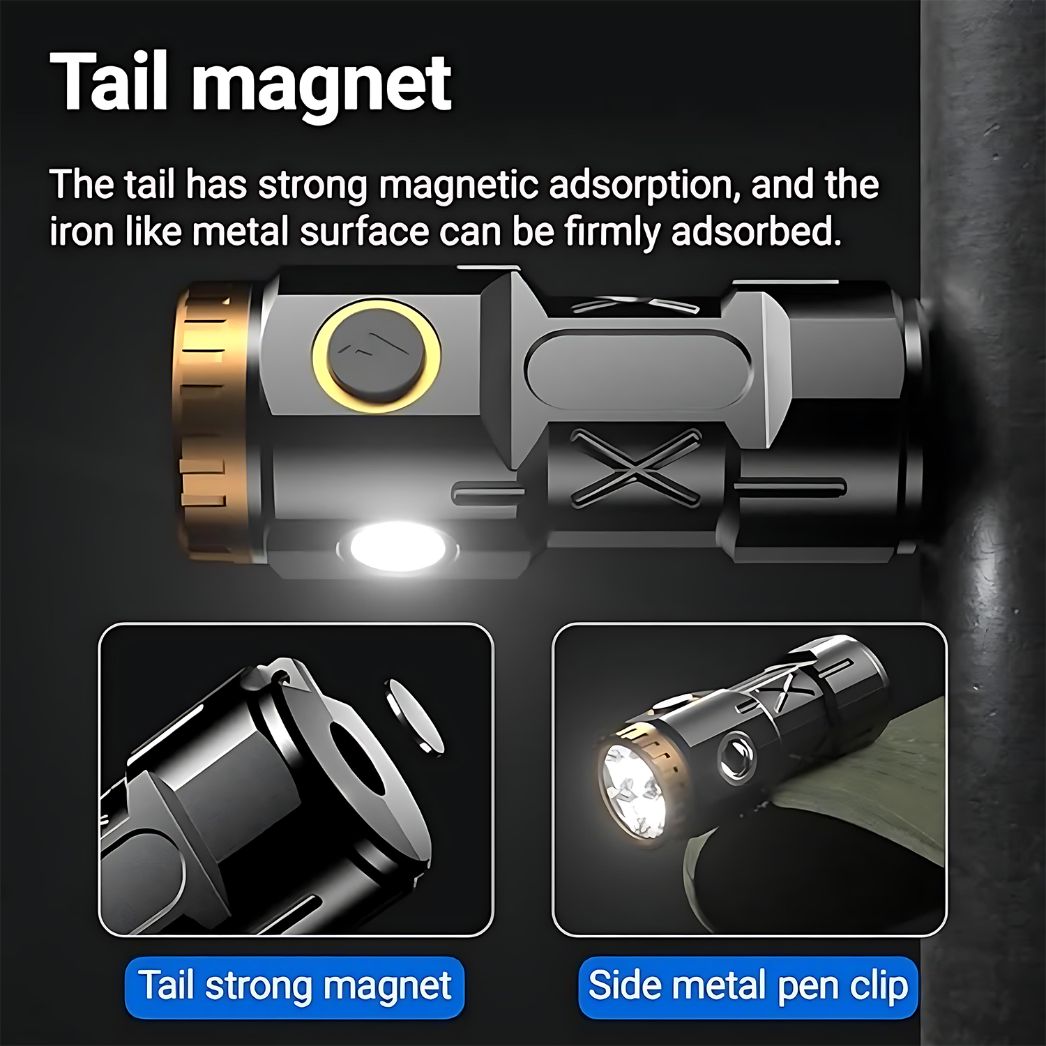 Outdoor Rechargeable Flashlight – Long-Range & Waterproof 6