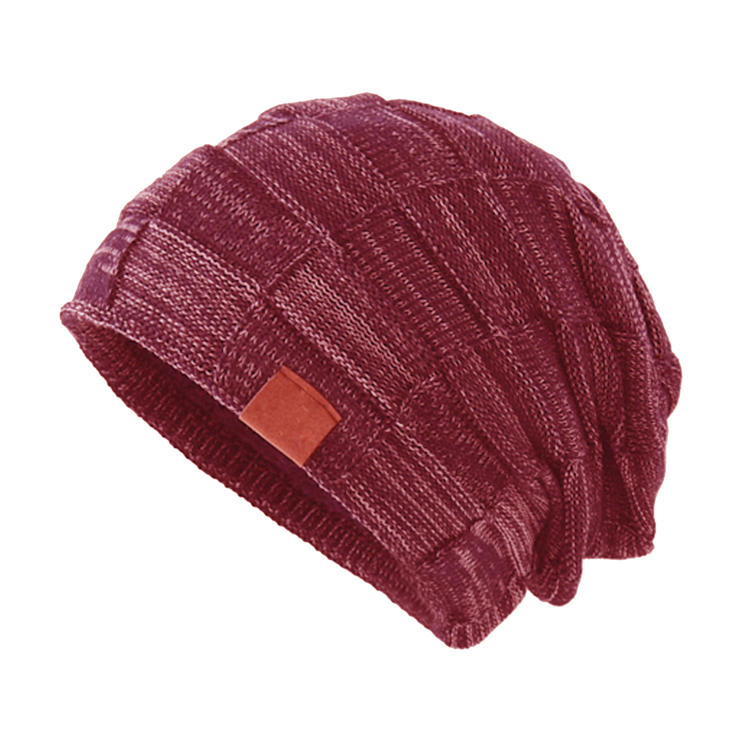 Acrylic Warm And Stylish Knitted Slouchy Beanie For Winter 5
