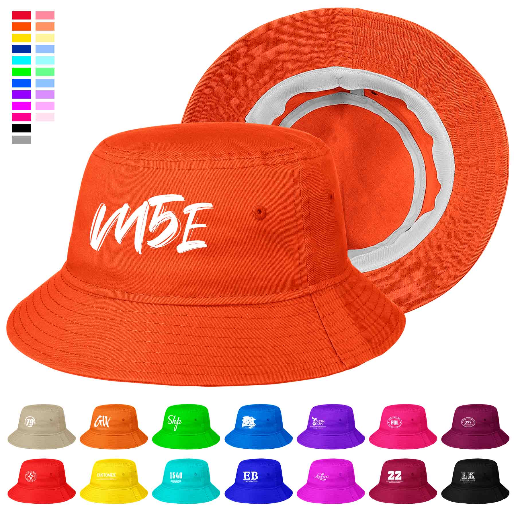 Cotton Bucket Hat 1