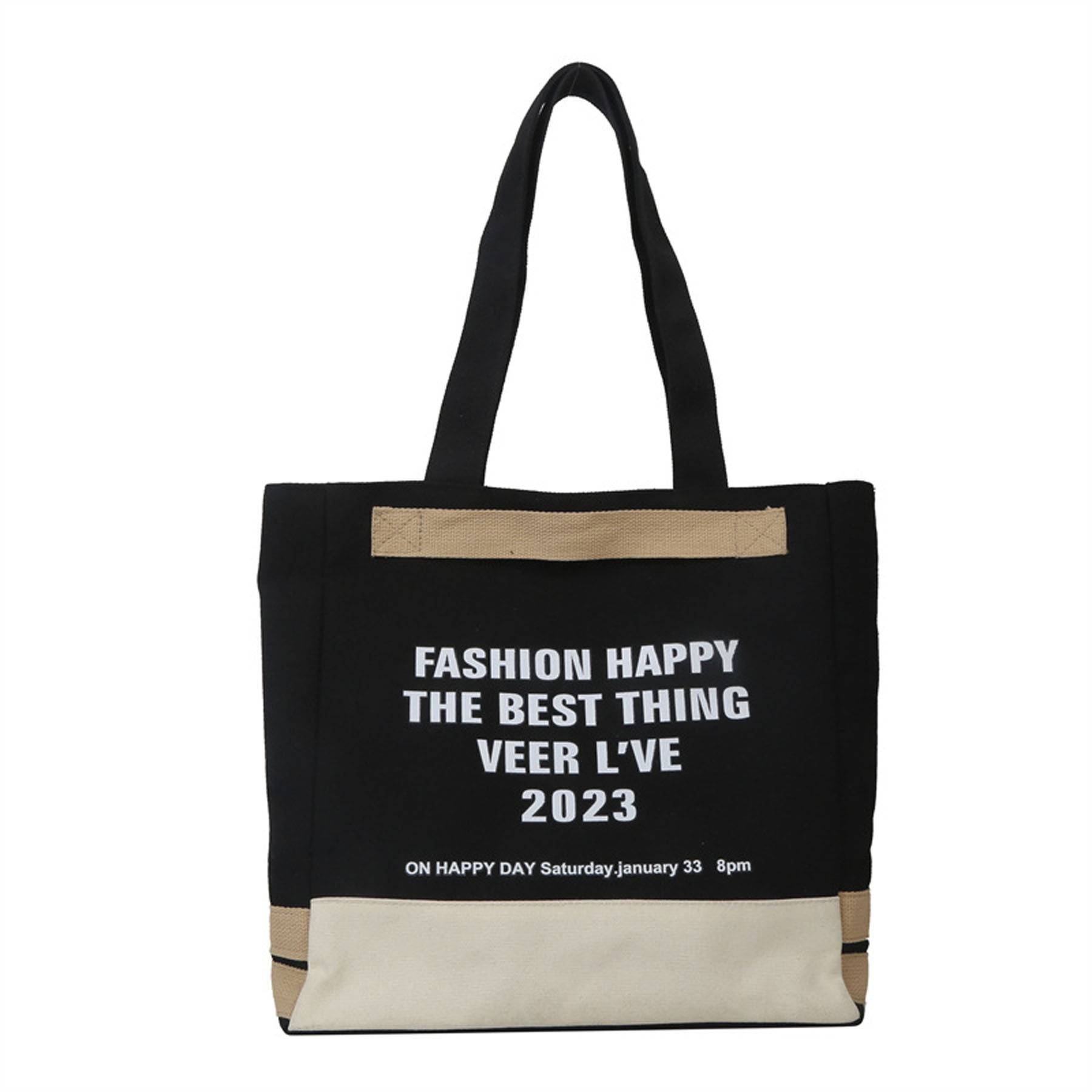 Canvas Tote Bag for Women, custom tote bag with logo imprint 4