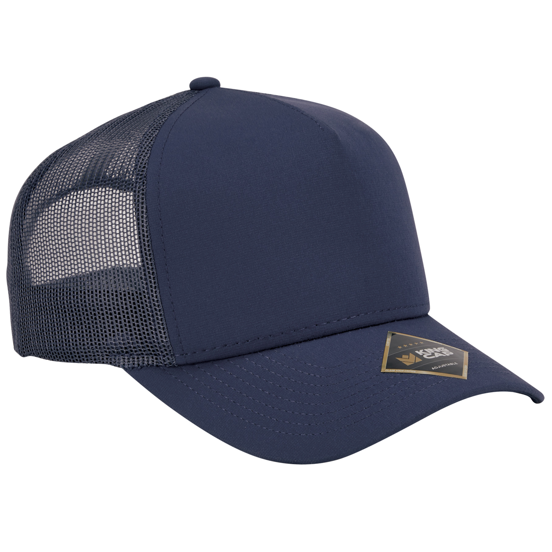 Ace 5-Panel Mesh Back Trucker Cap - Sustainable Fabric 6