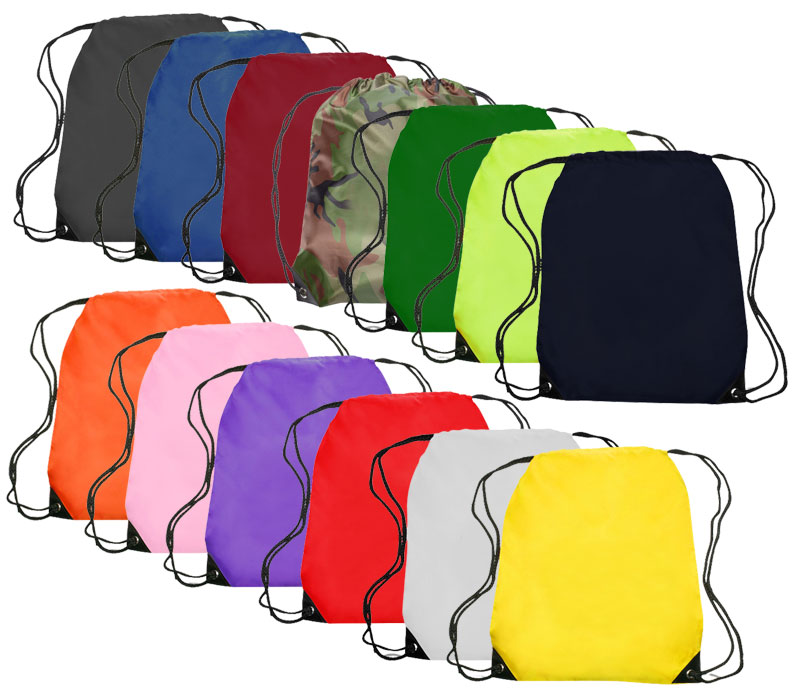 Drawstring Bag With Black Corner 3