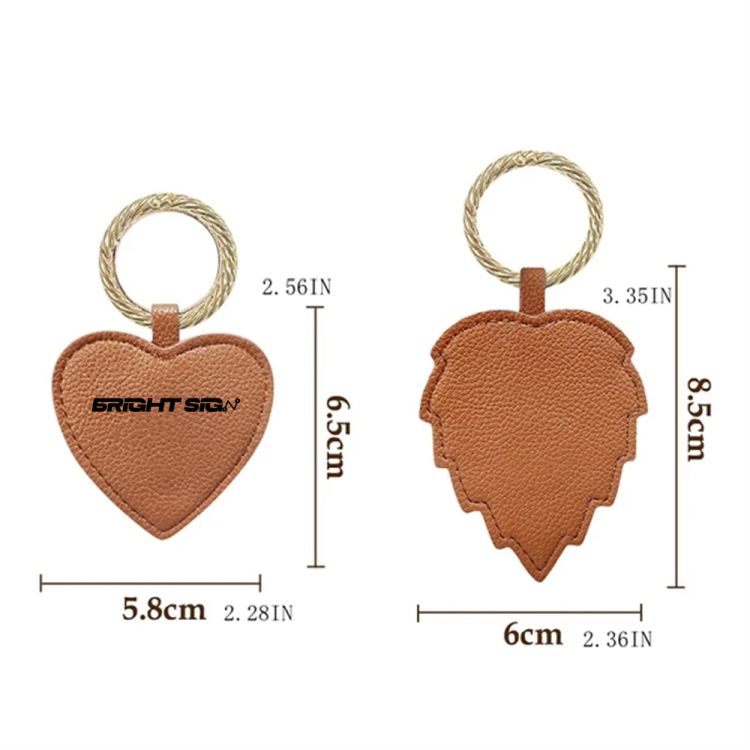 PU Leather Magnetic Hat Clip Keychain 2