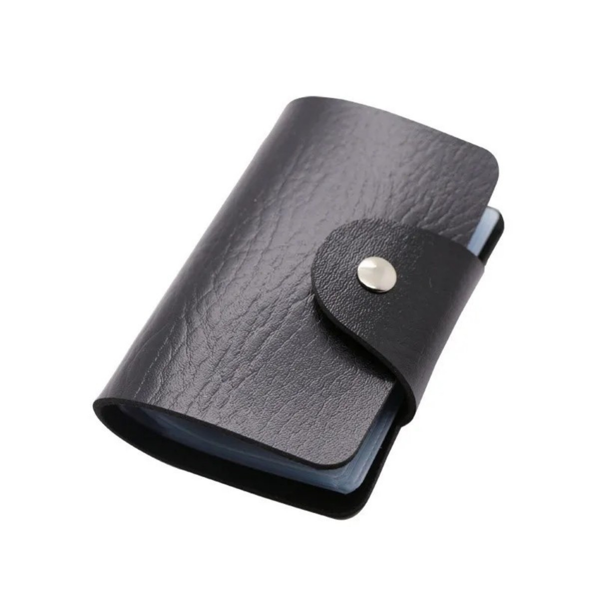 Compact Anti-Scan Leather Card Holder 6