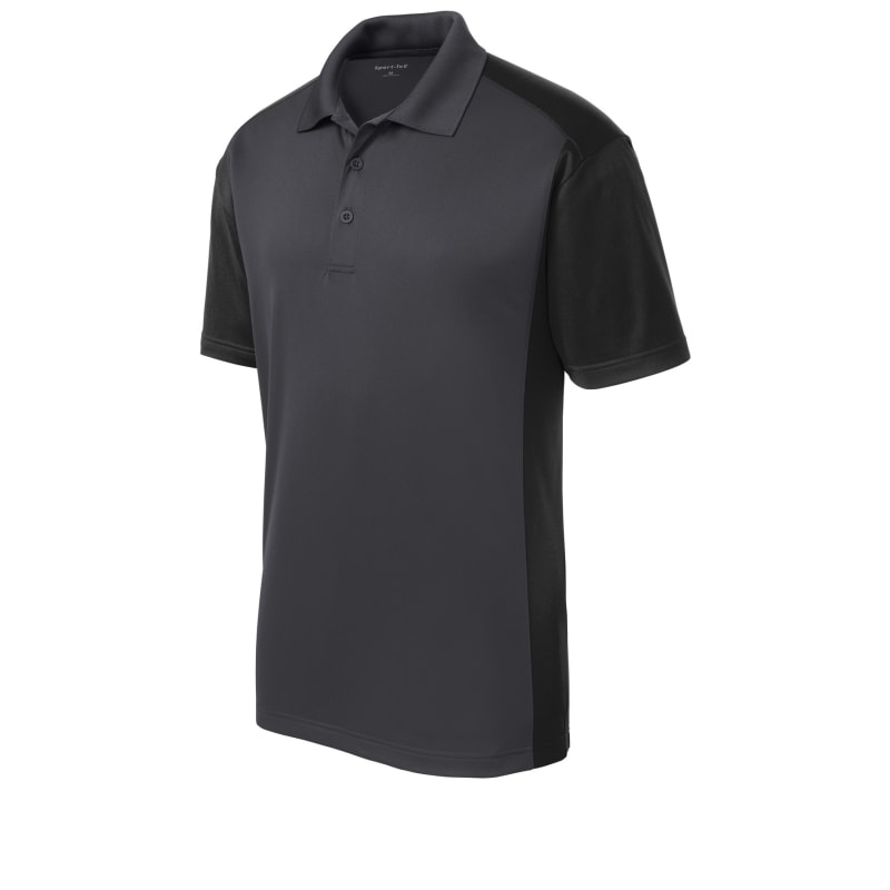 Sport-Tek Colorblock Micropique Sport-Wick Polo. 25