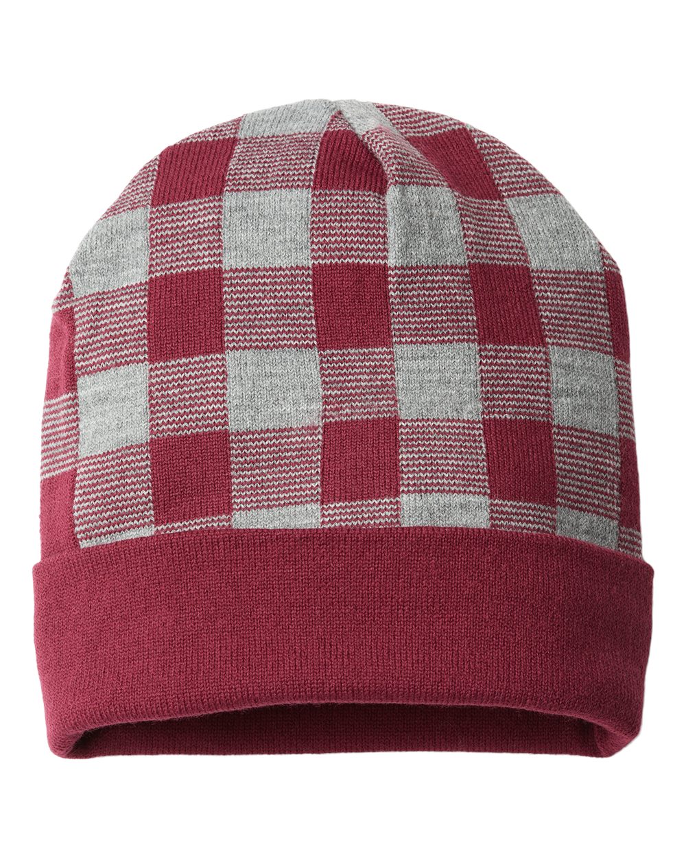 USA-Made Plaid Beanie - RKP12 9