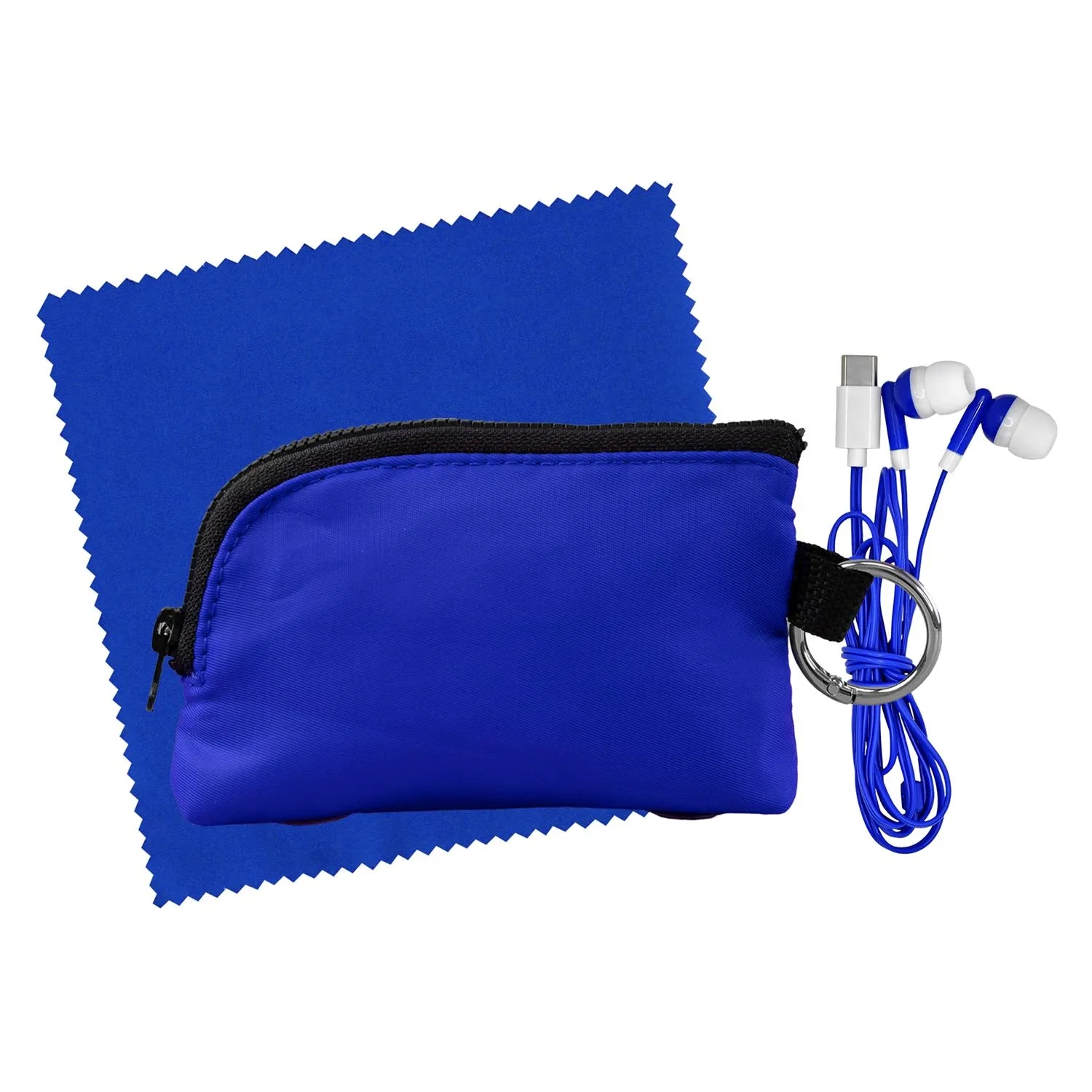 Zip Around Cloth & Ear Bud Kit 7