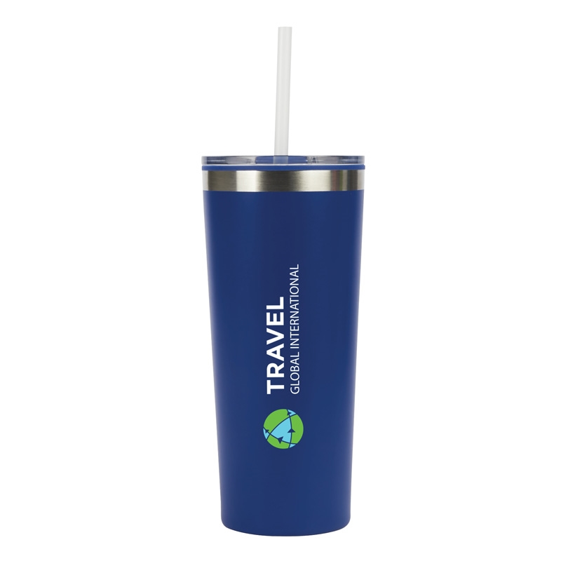 Bergen 24 oz. Steel/100% Recycled PP Liner Travel Tumbler 98