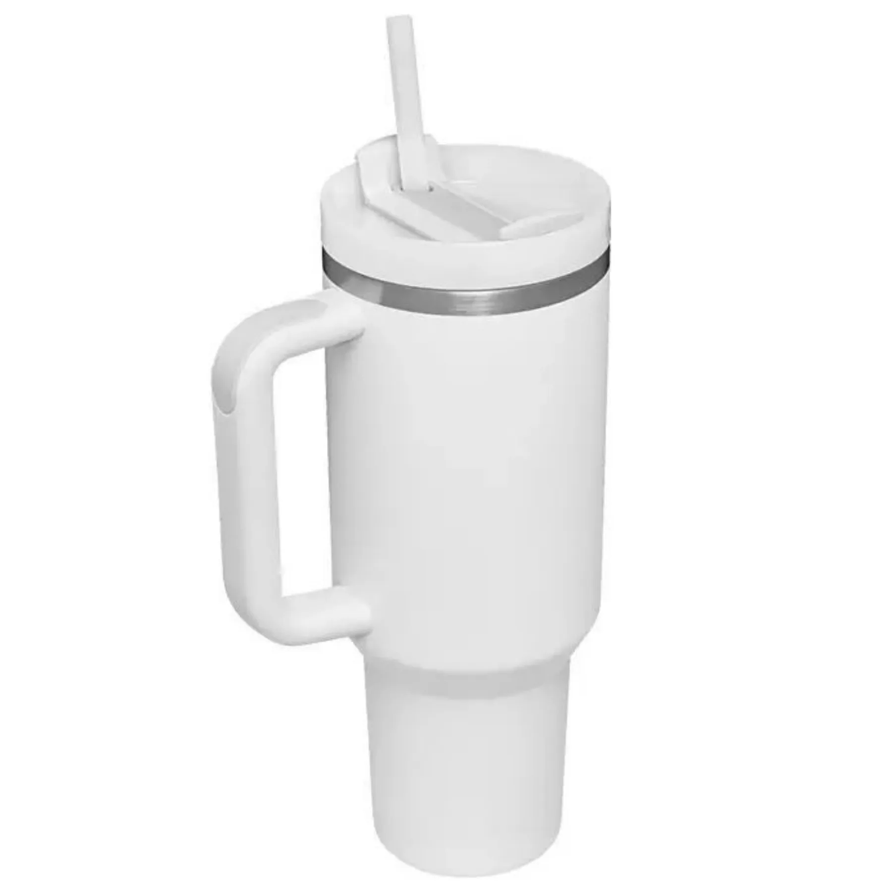 40 Oz Vacuum Tumbler w/ Handle & Straw 22
