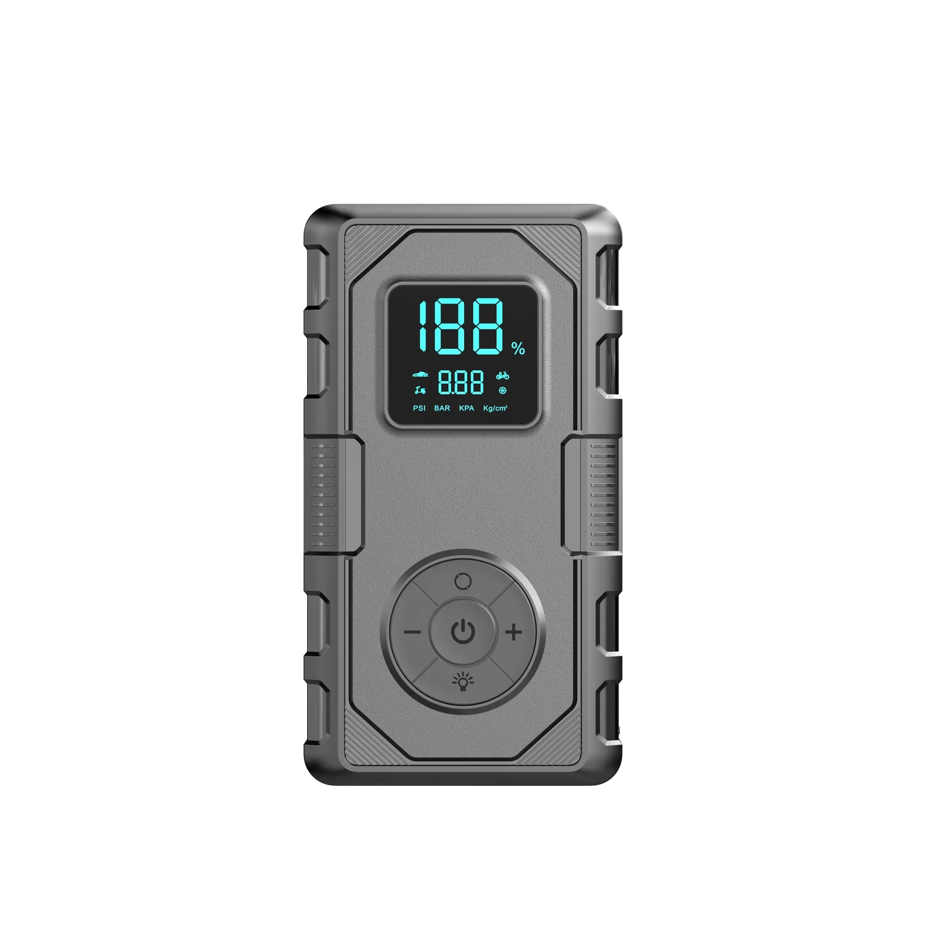 Multi-function Car Emergency Jump Starter W/ Air Compressor 8