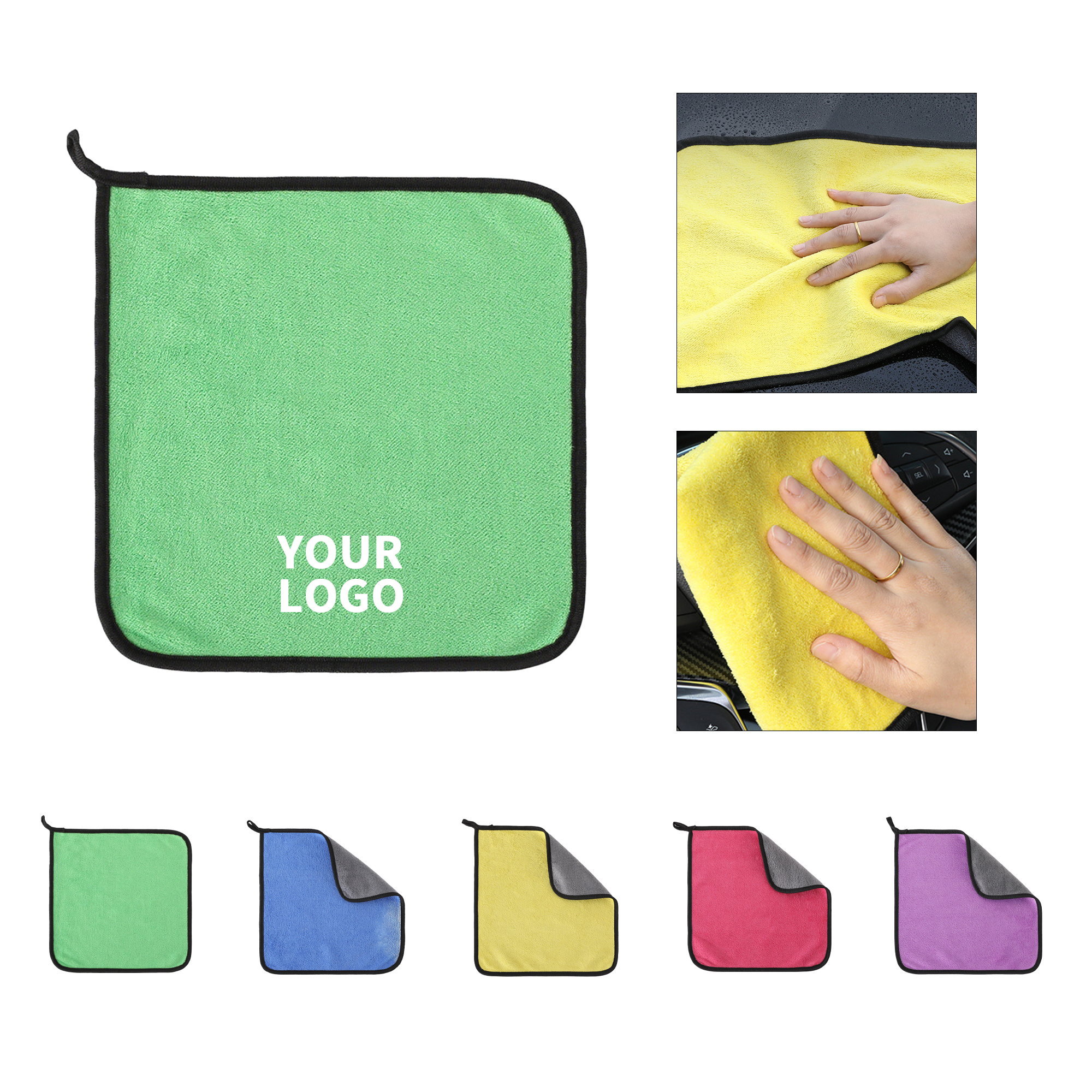 Microfiber Car Drying Towel 12" x 12" 7