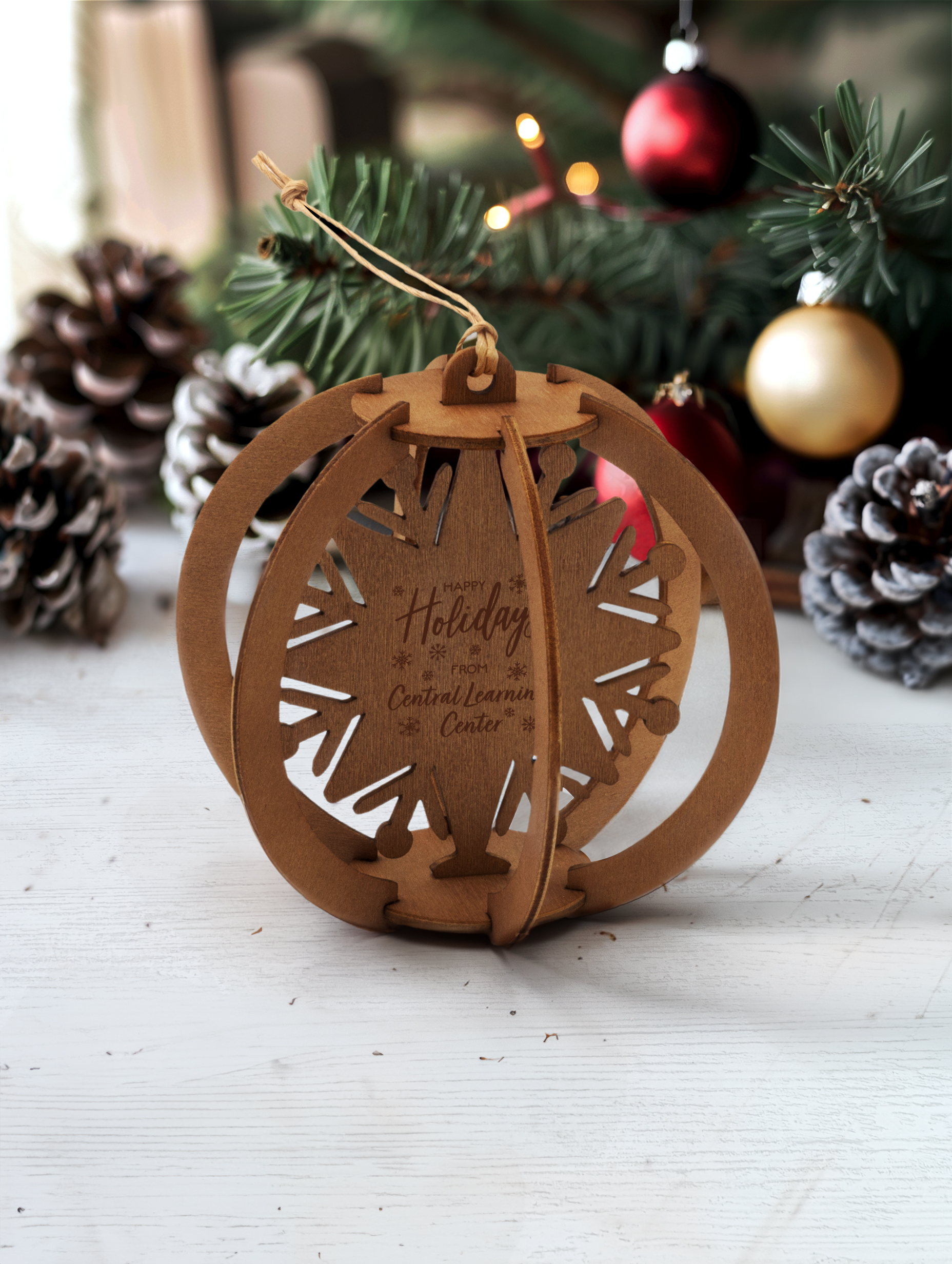 Wood Puzzle Ornament Kit 2