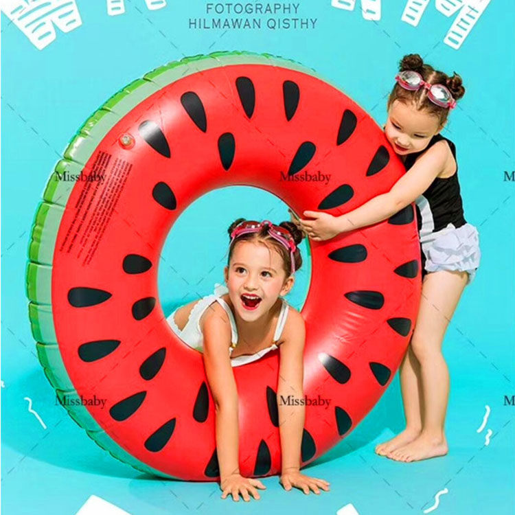 Branded Swimming Stock Watermelon Swim Ring 4