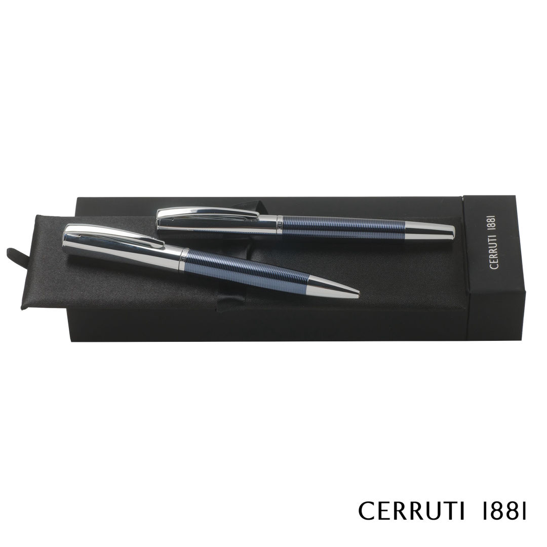 Cerruti 1881® Conquest Ballpoint Pen & Rollerball Pen Set 3