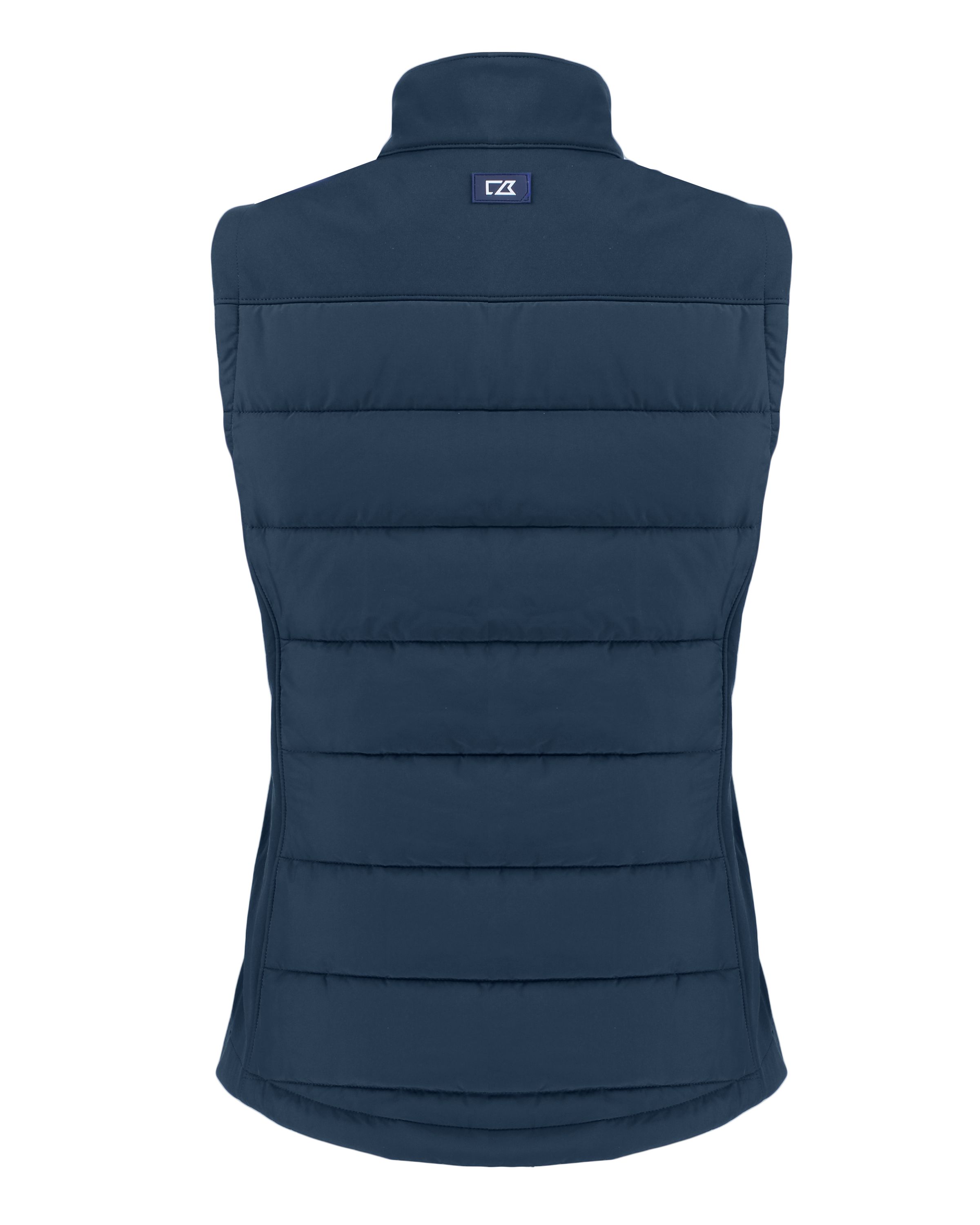 Cutter & Buck Evoke Recycled Honeycomb Fleece Womens Hybrid Full Zip Vest 40