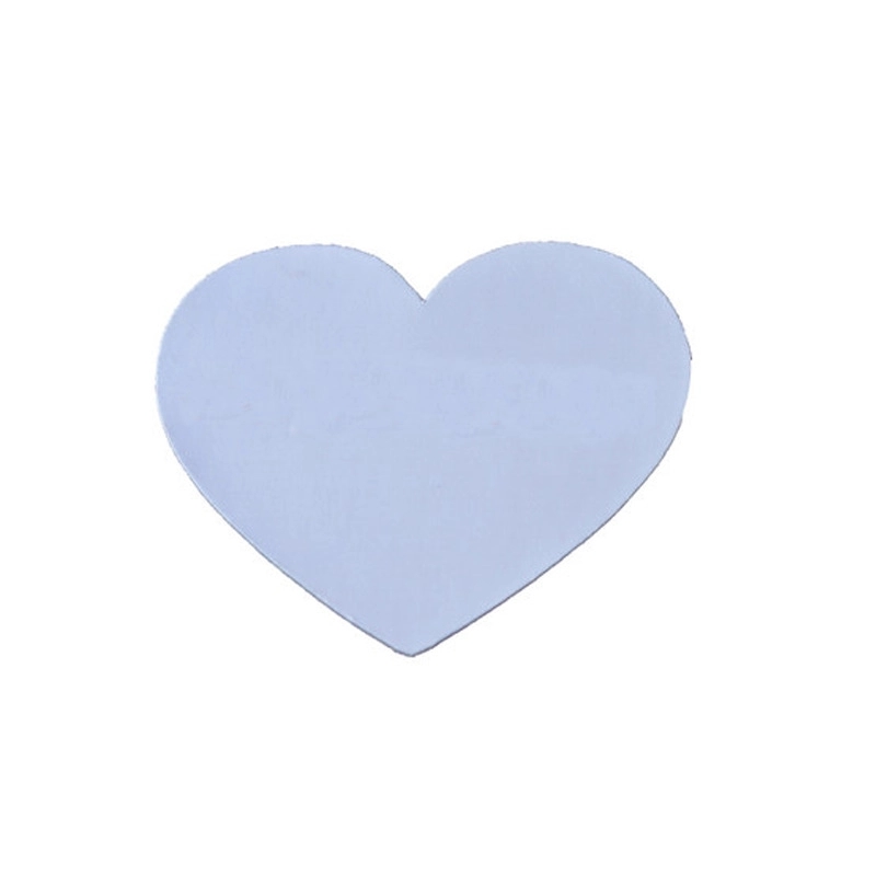 Heart Shaped Dye Sublimated Computer Mouse Pad 3