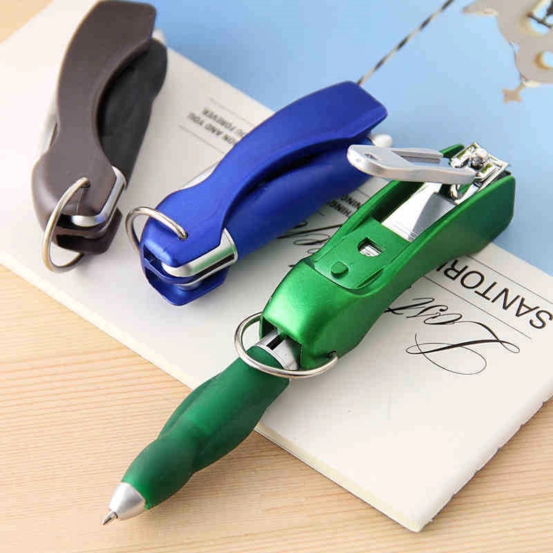 Folding Nail Clipper Ballpoint Pen 5
