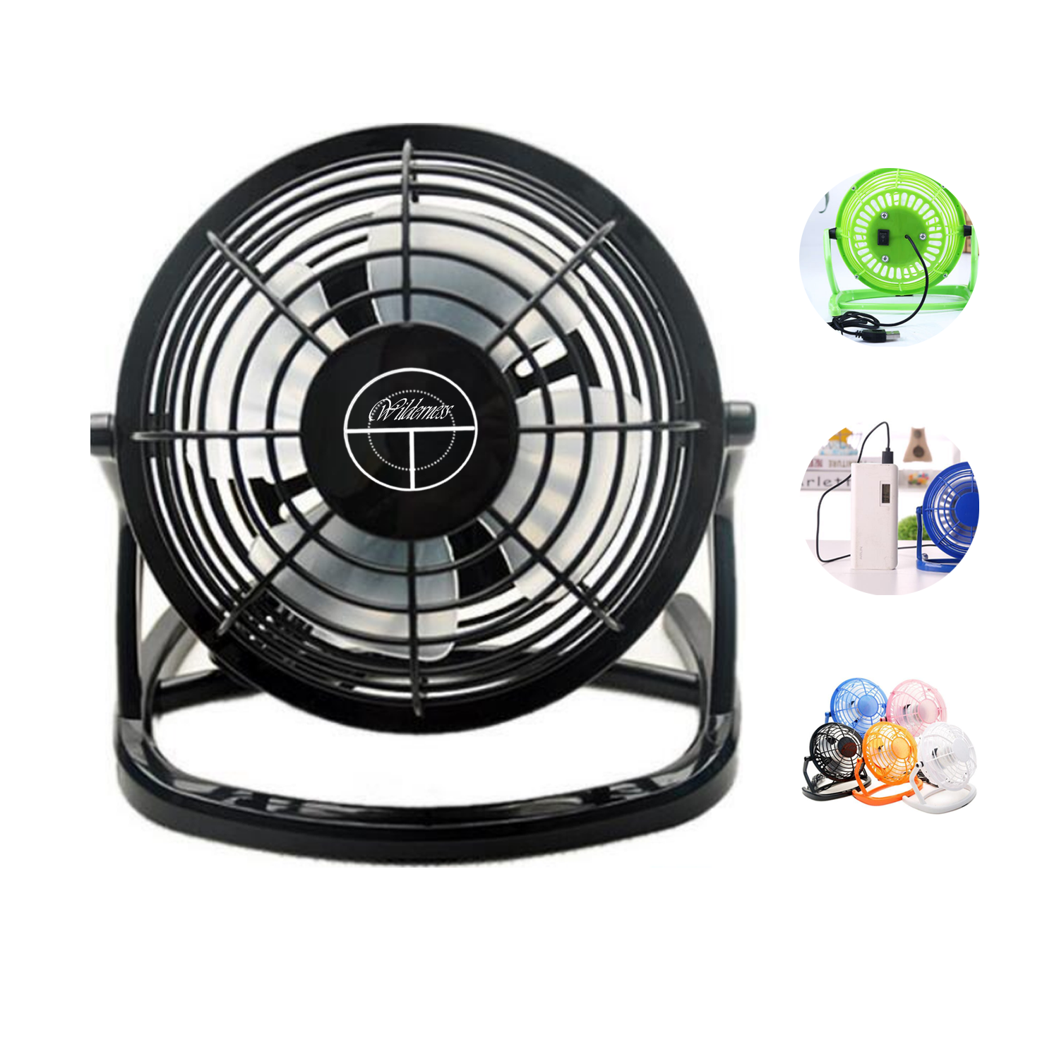 Mini USB Desktop Fan 2