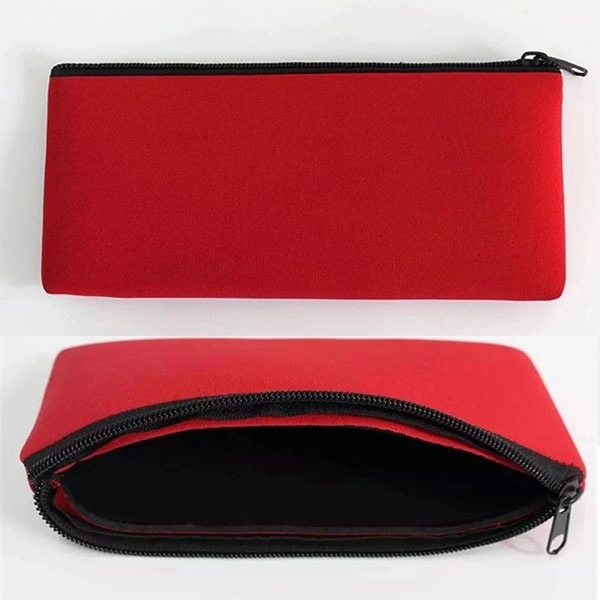 Neoprene Zippered Pencil Pouch 7