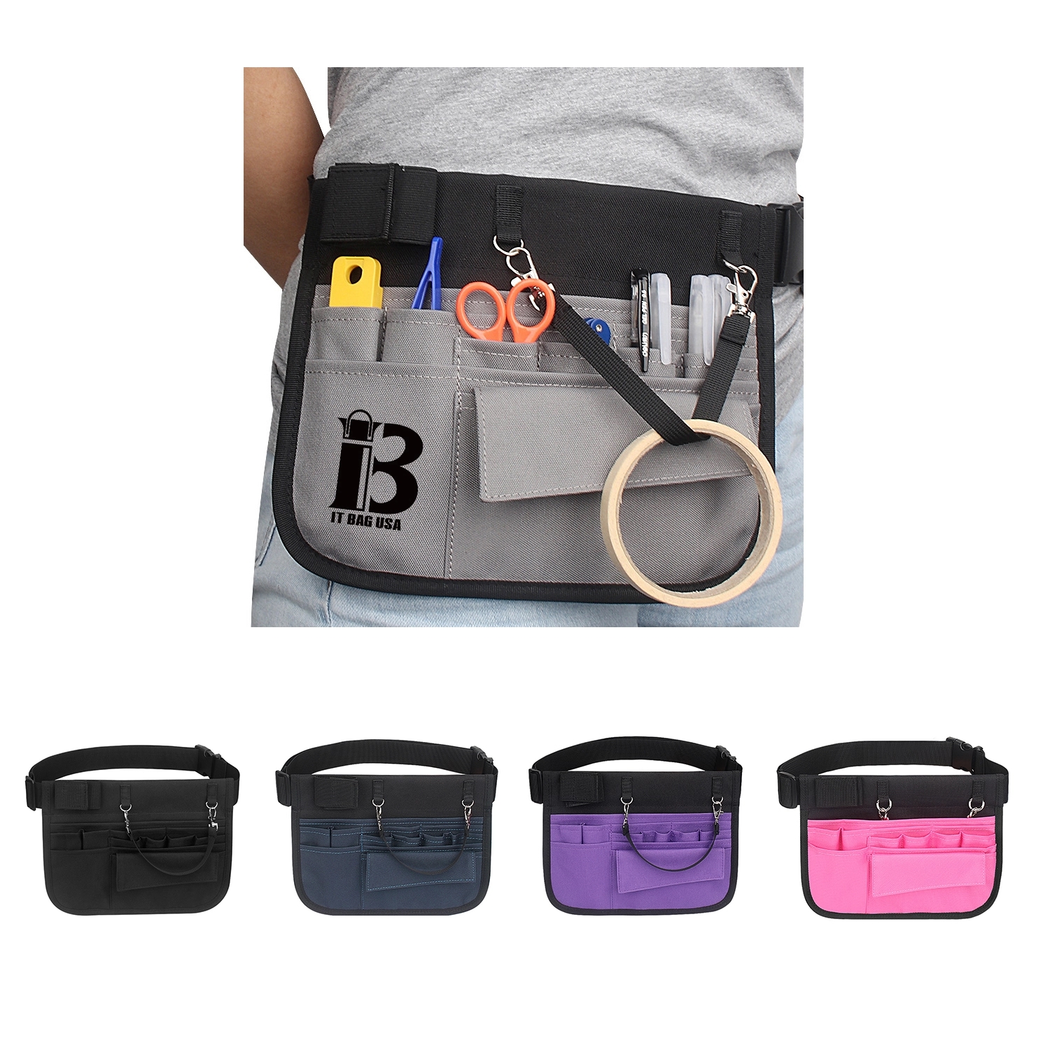 Nurse Bag Fanny Pack Medical Pockets 3