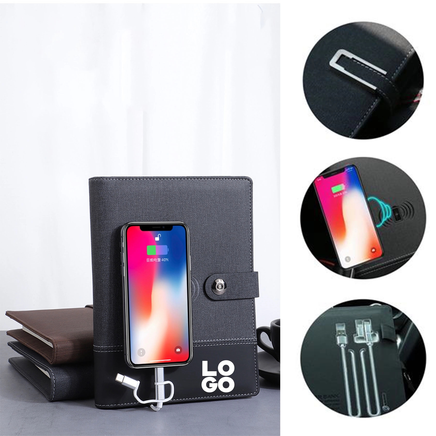 A5 Wireless/Wired Charging Notebook 1