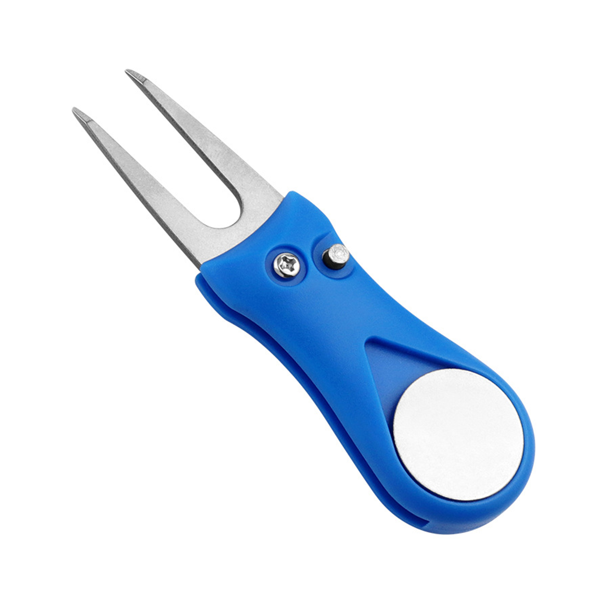 Foldable Golf Divot Repair Tool With Magnetic Marker 2.75" By 1.2" 6